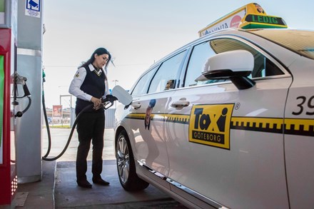 Volvo Cars och Taxi Göteborg testar HVO100