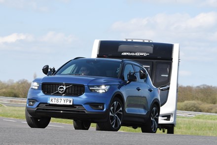 Prize haul for new Volvo XC40 in Tow Car Awards 2018