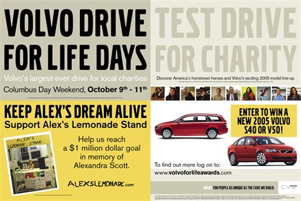 Volvo To Conduct Nation’s Largest-Ever Fund-Raiser For Local Charities