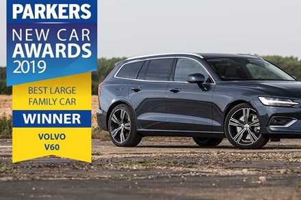 Volvo V60 crowned Best Large Family Car in Parkers New Car Awards