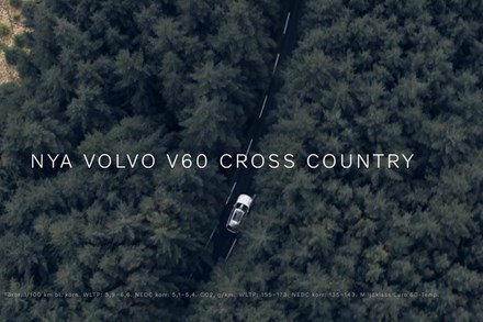 Alla äventyr räknas för nya V60 Cross Country