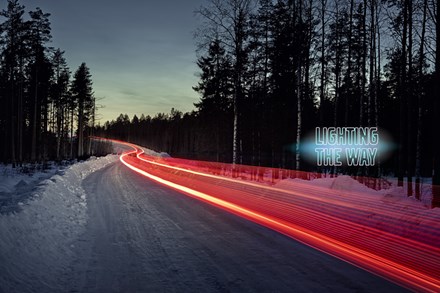 La communauté digitale de Volvo Car France peut élire son projet coup de cœur Lighting The Way sur Twitter !