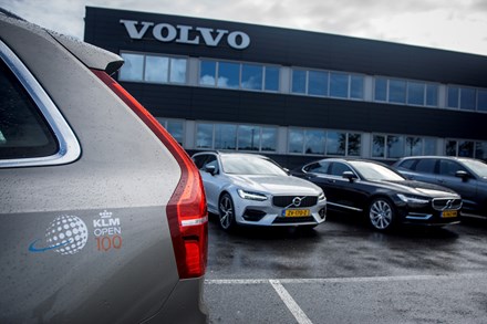 Volvo Official Car Supplier van KLM Open