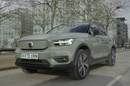 Volvo XC40 Recharge Twin b-roll – dynamic footage