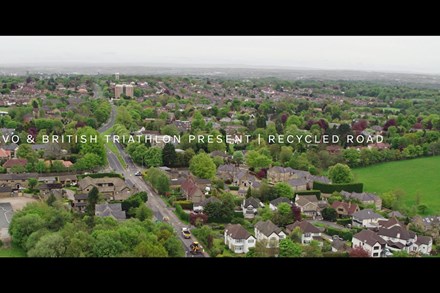 Volvo Car UK and British Triathlon present the ‘Recycled Road’