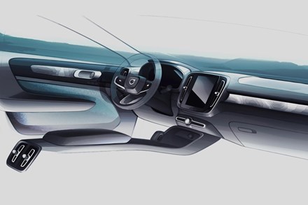 Volvo C40 Recharge: the interior design story