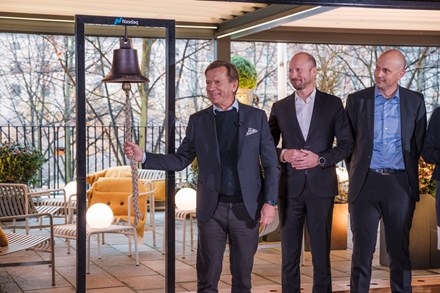 Volvo Cars viert eerste handelsdag op Nasdaq Stockholm