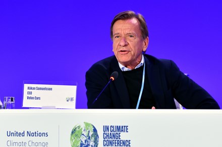 Volvo Cars unterzeichnet Erklärung zum emissionsfreien Straßenverkehr auf der Klimakonferenz COP26