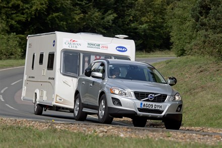 SUCCESS FOR VOLVO AT THE CARAVAN CLUB TOWCAR OF THE YEAR AWARDS 2010