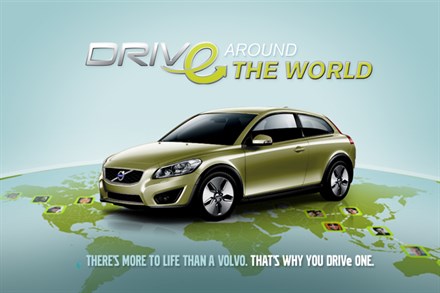 63,000 facebook teams accepted Volvo Cars' challenge: DRIVe around the world in 80 days