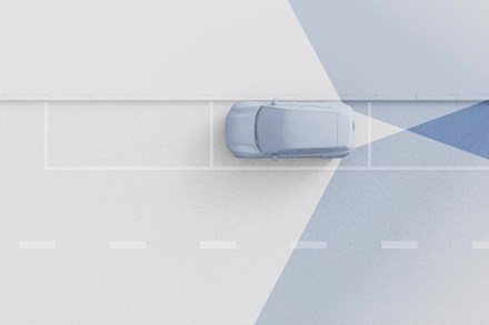 Volvo EX30 - Animation Ausstiegswarnung