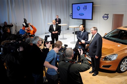 Stock Purchase Agreement Regarding Volvo Cars Signed Today