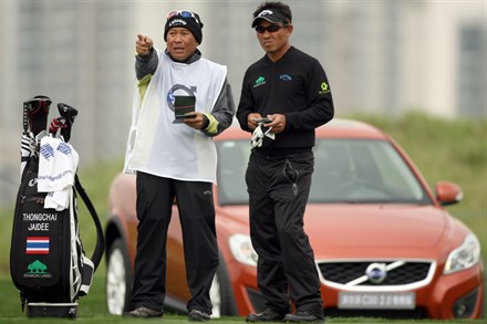 Volvo China Open 2010 - Thai-tanic effort from Thongchai as Kim plays catch-up