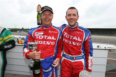 Double podium finish for the Volvo S60 in Belgian Touring Car Series
