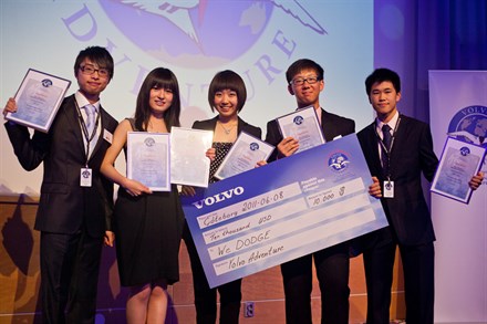 Teenagers from China won the tenth Volvo Adventure