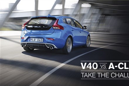Swedish Metal takes on German Techno in the Volvo V40 Challenge