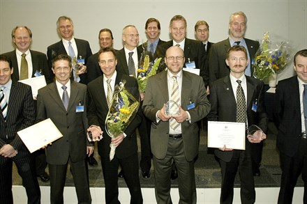 Volvos bästa leverantörer  2005 får pris