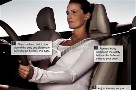 Veiligheid bij zwangere automobilisten