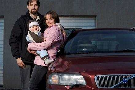 Patrik's Volvo redde het hele gezin