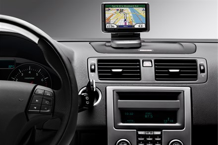 Slim, draagbaar Volvo navigatiesysteem