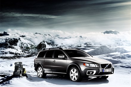 Kyla och snö - Volvos hemmaplan