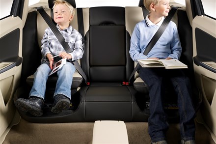 Volvo XC60, Sicurezza dei bambini