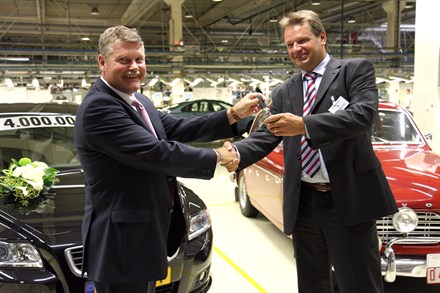 4.000.000ste Volvo naar Nederland