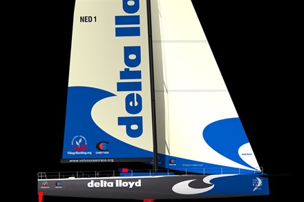 Holländska teamet Delta Lloyd åttonde båt på startlistan i Volvo Ocean Race