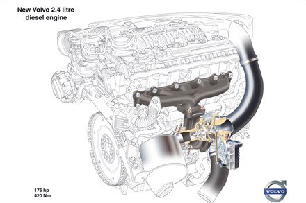 VOLVO DRIVES DOWN CO2 EMISSIONS AND TAX BILLS WITH TWO IMPROVED FIVE-CYLINDER DIESEL ENGINES