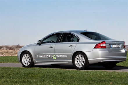Volvo presenterar sju nya bilar med miljösymbolen DRIVe - alla har CO2-nivåer som är bäst i klassen