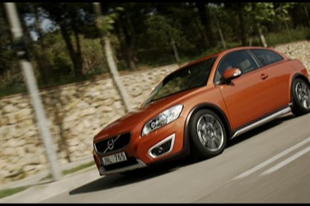 The New Volvo C30 with styling kit - Exterior colour Orange Flame (1:43)