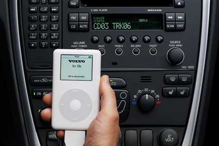 Volvo iPod Adapter - Volvo opens up to iPod users