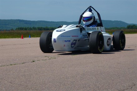 Students build racing car with support from Volvo Cars