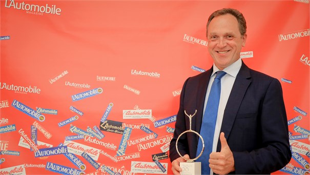 Volvo reçoit le prix de la stratégie commerciale lors des Trophées de L'Automobile Magazine 2017